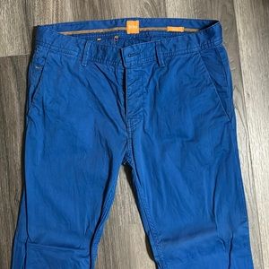 Hugo Boss long blue pants elegant